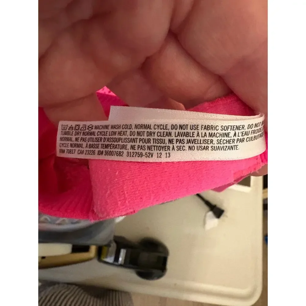 Victoria’s Secret VSX Underwire Sports Bras 36C Mesh Racerback Lot of 2